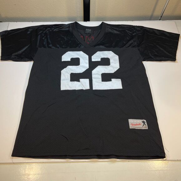 Vintage Mean Machine #22  Longest Yard Guns N' Roses THROWBACK FOOTBALL JERSEY L - Picture 2 of 8